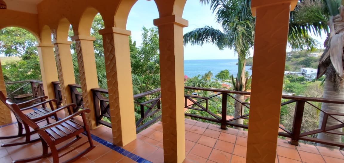 Open plan living area