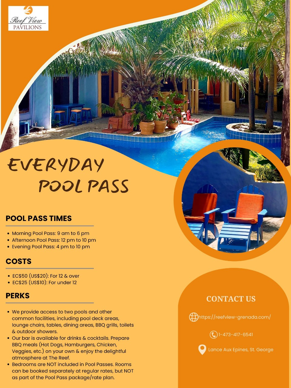 Pool Passes For 12 & over